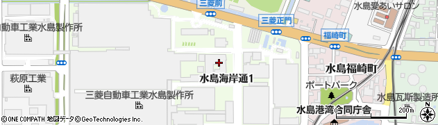 岡山県倉敷市水島海岸通1丁目周辺の地図