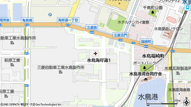〒712-8071 岡山県倉敷市水島海岸通の地図