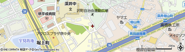 東山にっこうきすげ広場周辺の地図