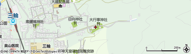 奈良県桜井市三輪37周辺の地図