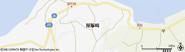 香川県土庄町（小豆郡）屋形崎周辺の地図