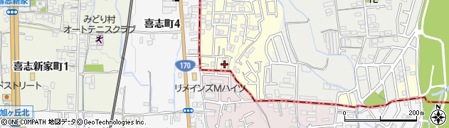 大阪府羽曳野市東阪田460周辺の地図