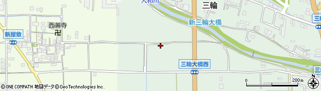 奈良県桜井市三輪813周辺の地図