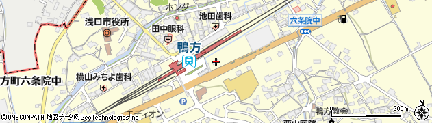 タイヤガーデン笠岡周辺の地図