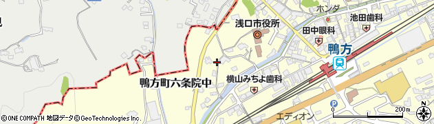 岡山県浅口市鴨方町六条院中2245周辺の地図