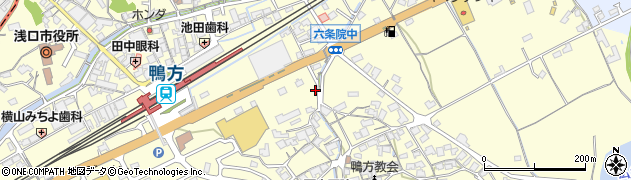 岡山県浅口市鴨方町六条院中3509周辺の地図