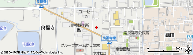 奈良県香芝市良福寺102周辺の地図