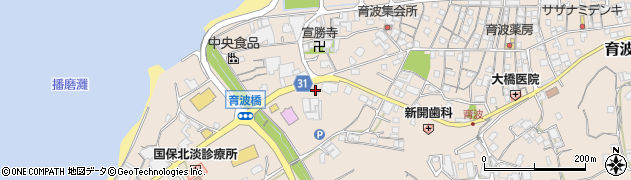 兵庫県淡路市育波364周辺の地図