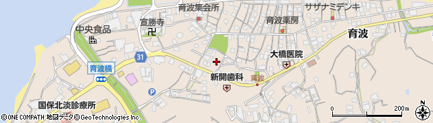 兵庫県淡路市育波297周辺の地図