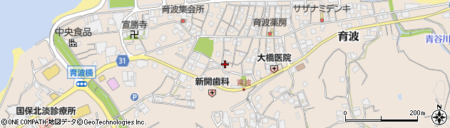兵庫県淡路市育波217周辺の地図