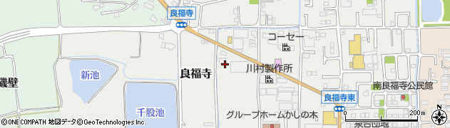 奈良県香芝市良福寺123周辺の地図