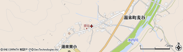 広島県広島市佐伯区湯来町大字麦谷1986周辺の地図