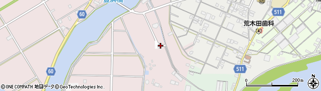 有限会社大久　生コン工場周辺の地図