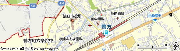 岡山県浅口市鴨方町六条院中3238周辺の地図