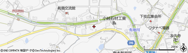広島県福山市芦田町上有地3052周辺の地図