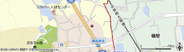 奈良県葛城市新在家752周辺の地図