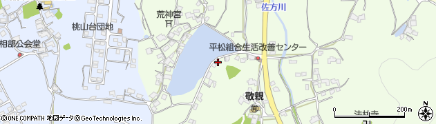 岡山県浅口市金光町佐方1611周辺の地図