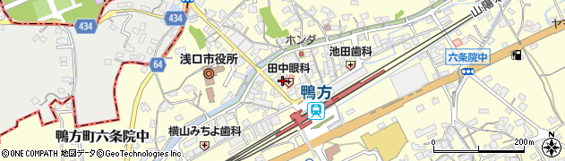 岡山県浅口市鴨方町六条院中3233周辺の地図