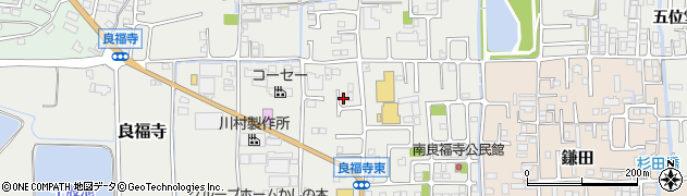 奈良県香芝市良福寺151周辺の地図
