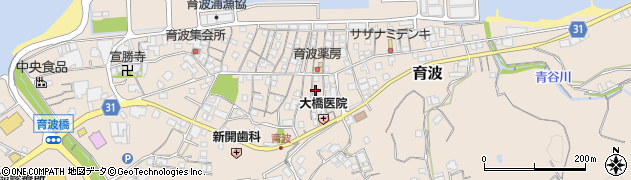 兵庫県淡路市育波152周辺の地図