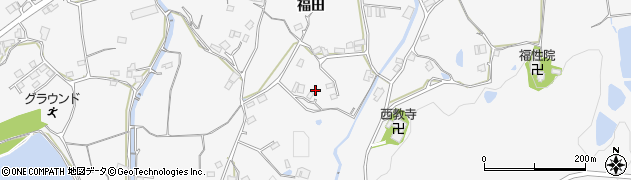 広島県福山市芦田町福田216周辺の地図