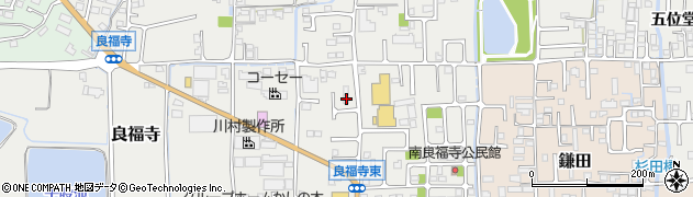 奈良県香芝市良福寺152周辺の地図