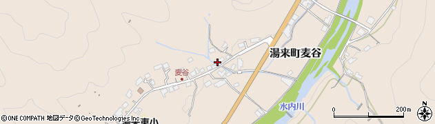 広島県広島市佐伯区湯来町大字麦谷2002周辺の地図