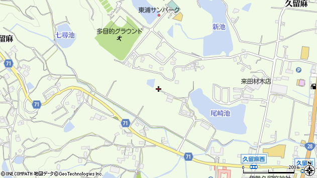 〒656-2311 兵庫県淡路市久留麻の地図