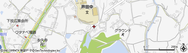 広島県福山市芦田町福田1136周辺の地図