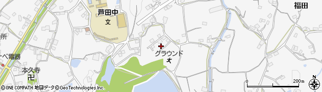 広島県福山市芦田町福田1145周辺の地図