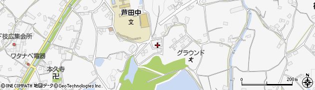 広島県福山市芦田町福田1126周辺の地図