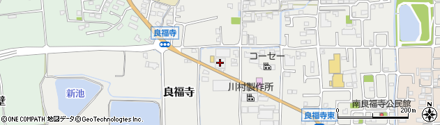 奈良県香芝市良福寺134周辺の地図