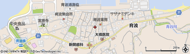 兵庫県淡路市育波151周辺の地図