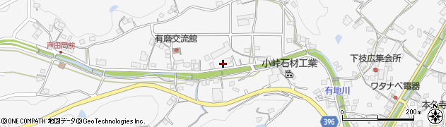 広島県福山市芦田町上有地106周辺の地図