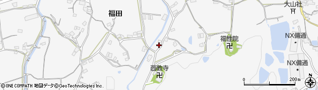 広島県福山市芦田町福田2381周辺の地図