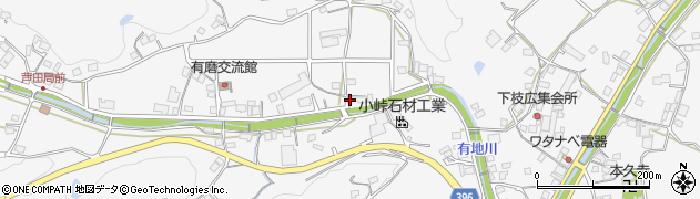 広島県福山市芦田町上有地10周辺の地図