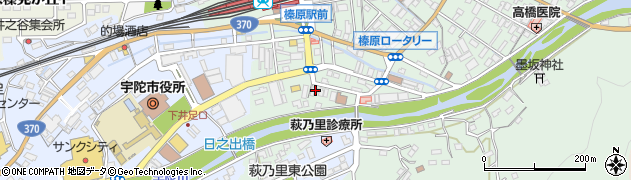 奈良県宇陀市榛原萩原155周辺の地図