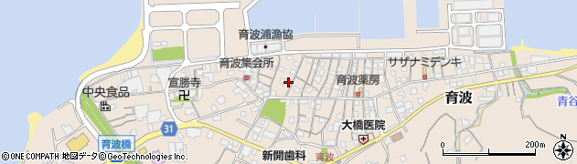 兵庫県淡路市育波265周辺の地図