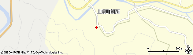 長崎県対馬市上県町飼所896周辺の地図