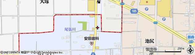 スターバックスコーヒー 大和高田店周辺の地図