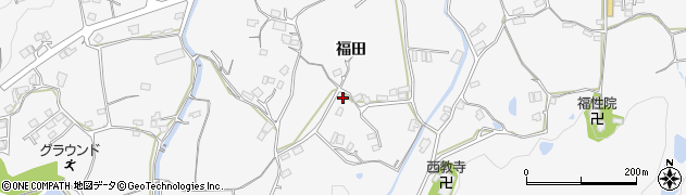 広島県福山市芦田町福田2144周辺の地図