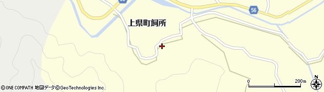 長崎県対馬市上県町飼所853周辺の地図