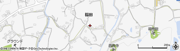 広島県福山市芦田町福田2330周辺の地図