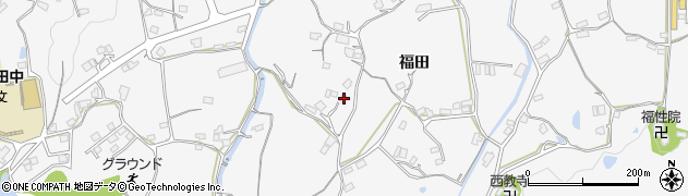 広島県福山市芦田町福田2163周辺の地図