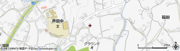 広島県福山市芦田町福田1125周辺の地図