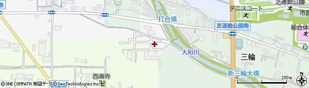 奈良県桜井市大泉23周辺の地図