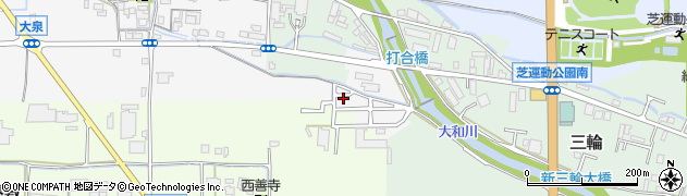 奈良県桜井市大泉26周辺の地図