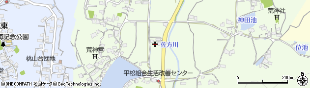 岡山県浅口市金光町佐方1233-1周辺の地図