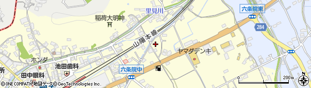 岡山県浅口市鴨方町六条院中3981周辺の地図