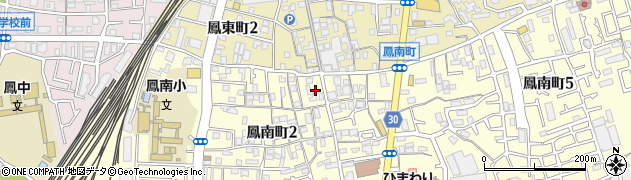 山本洗工社周辺の地図